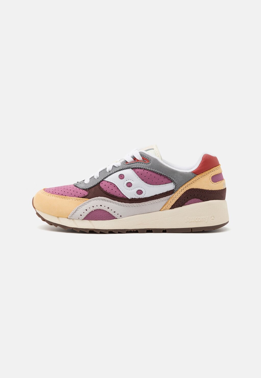 Кроссовки низкие SHADOW 6000 UNISEX Saucony, цвет purple/multi-coloured deep purple – fireball limited coloured edition lp