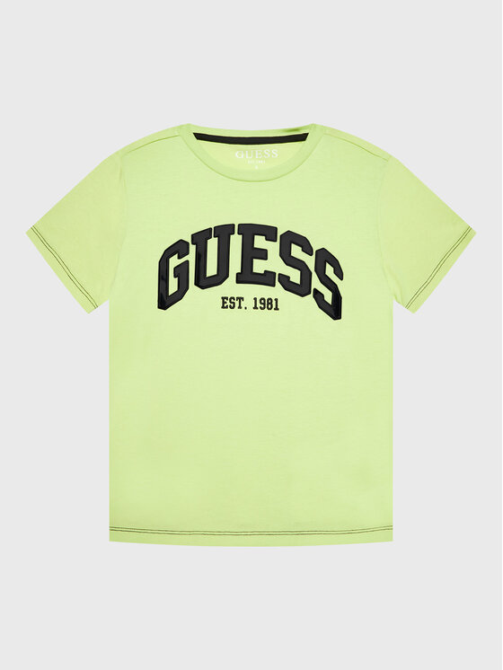 

Футболка стандартного кроя Guess, зеленый