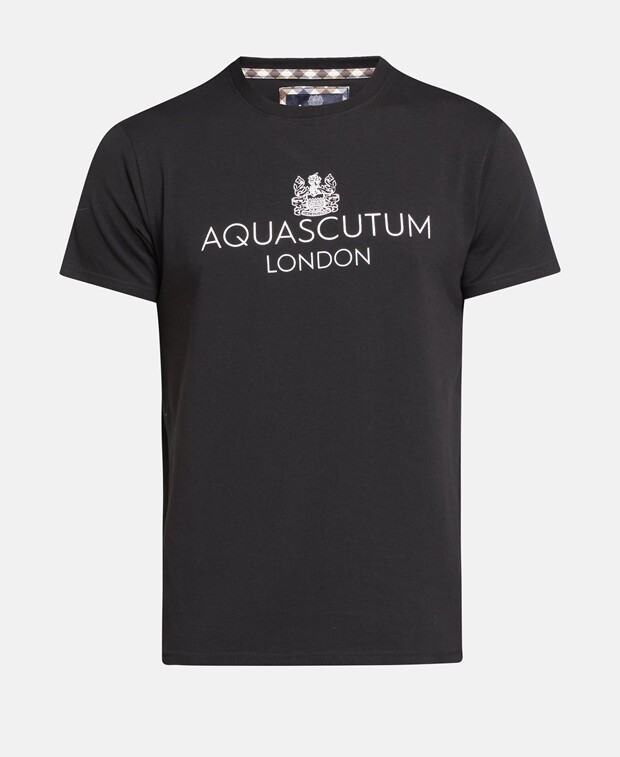 

Футболка Aquascutum, черный