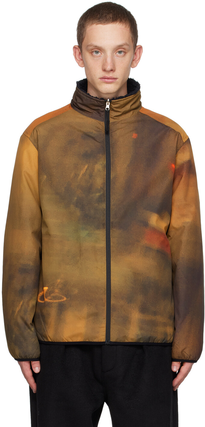 

Двусторонняя куртка Pop Trading Company Orange Adam