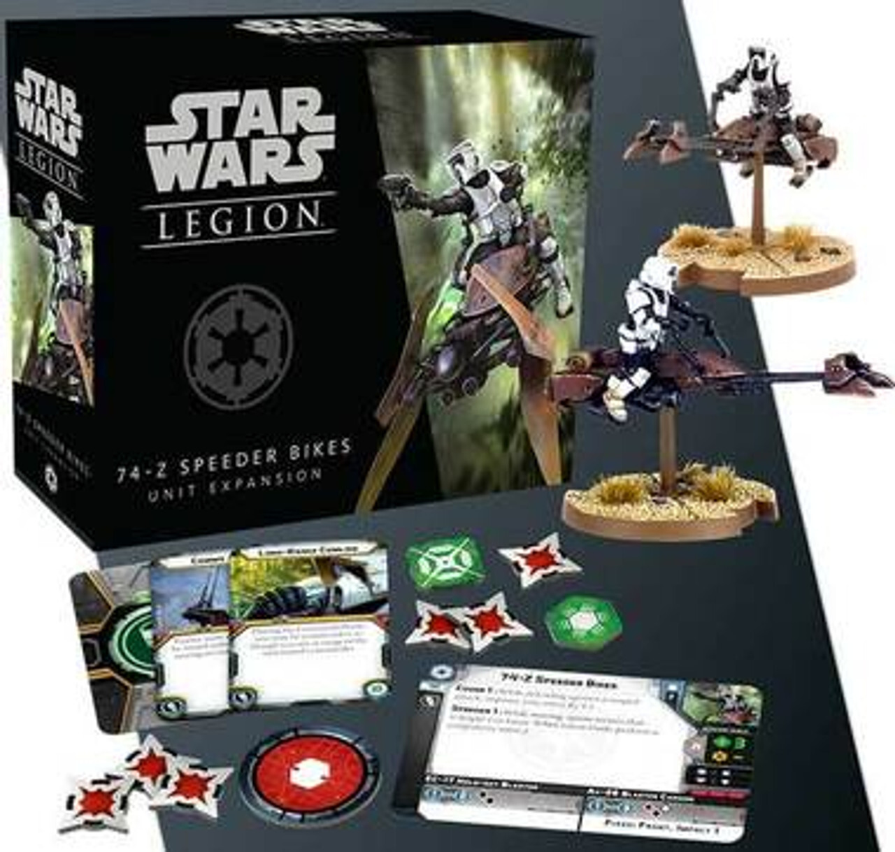 

Миниатюра Star Wars: Legion - 74-Z Speeder Bikes Unit Expansion