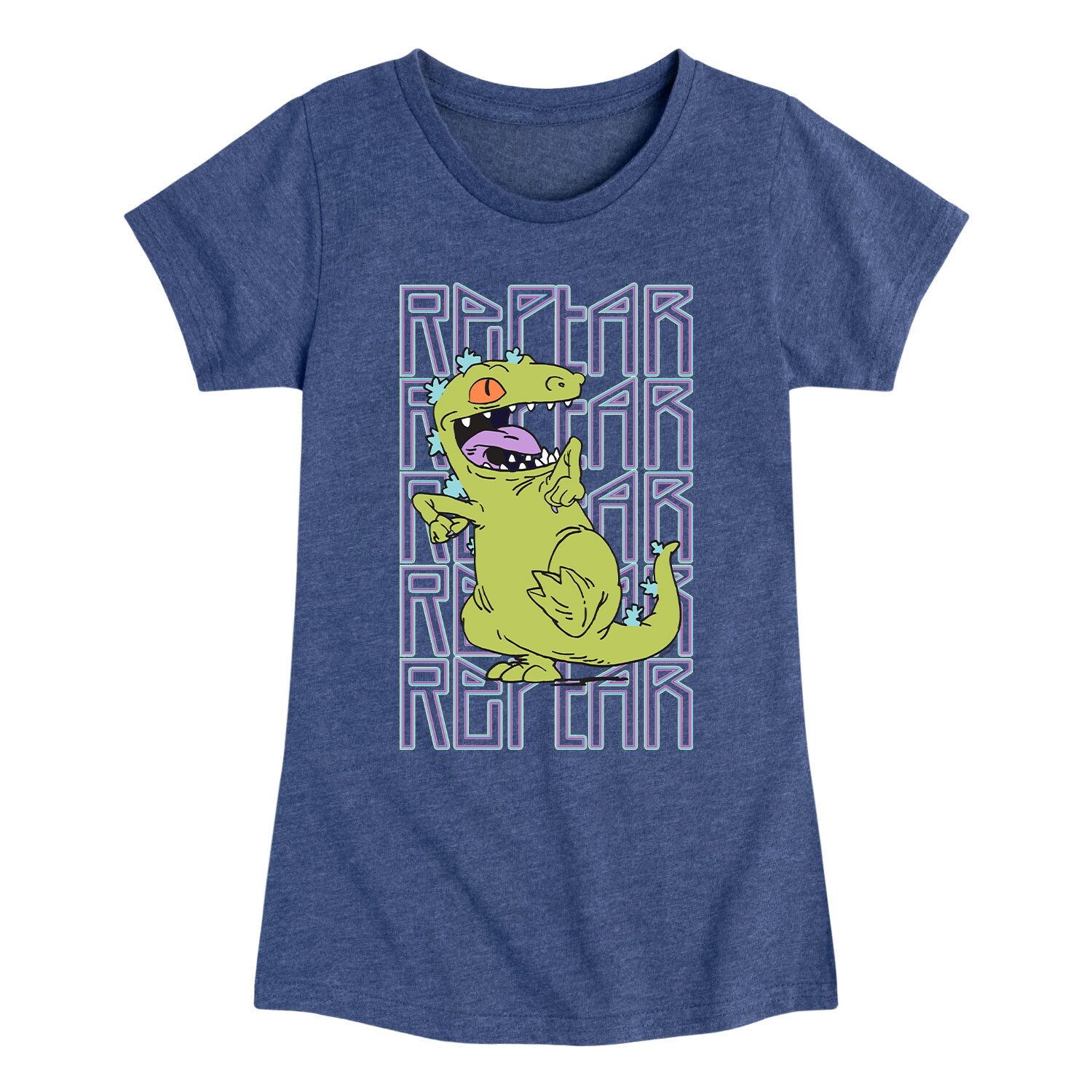 

Футболка Rugrats для девочек 7–16 лет с рисунком Reptar Nickelodeon