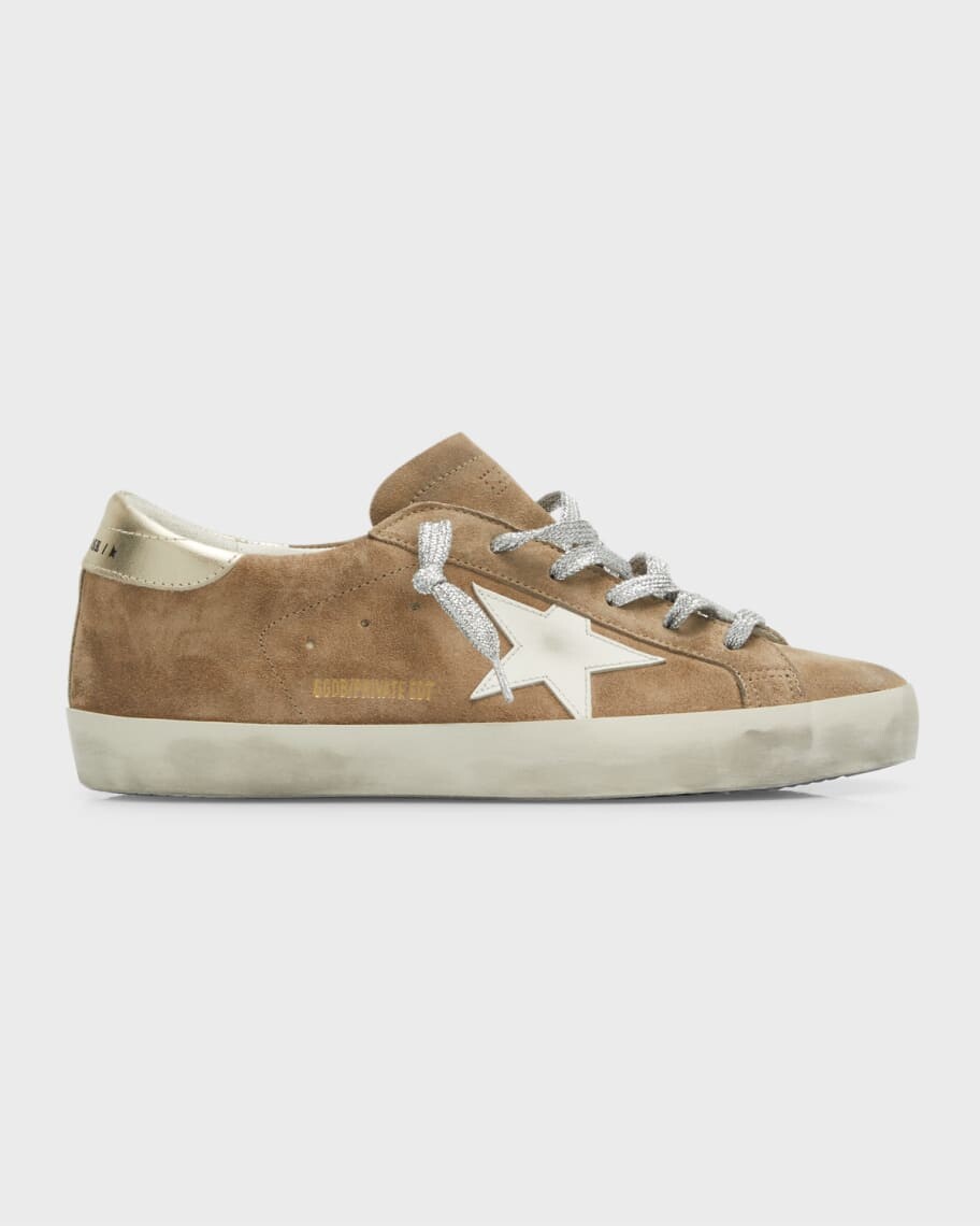 

Низкие кеды из смешанной кожи Superstar Golden Goose