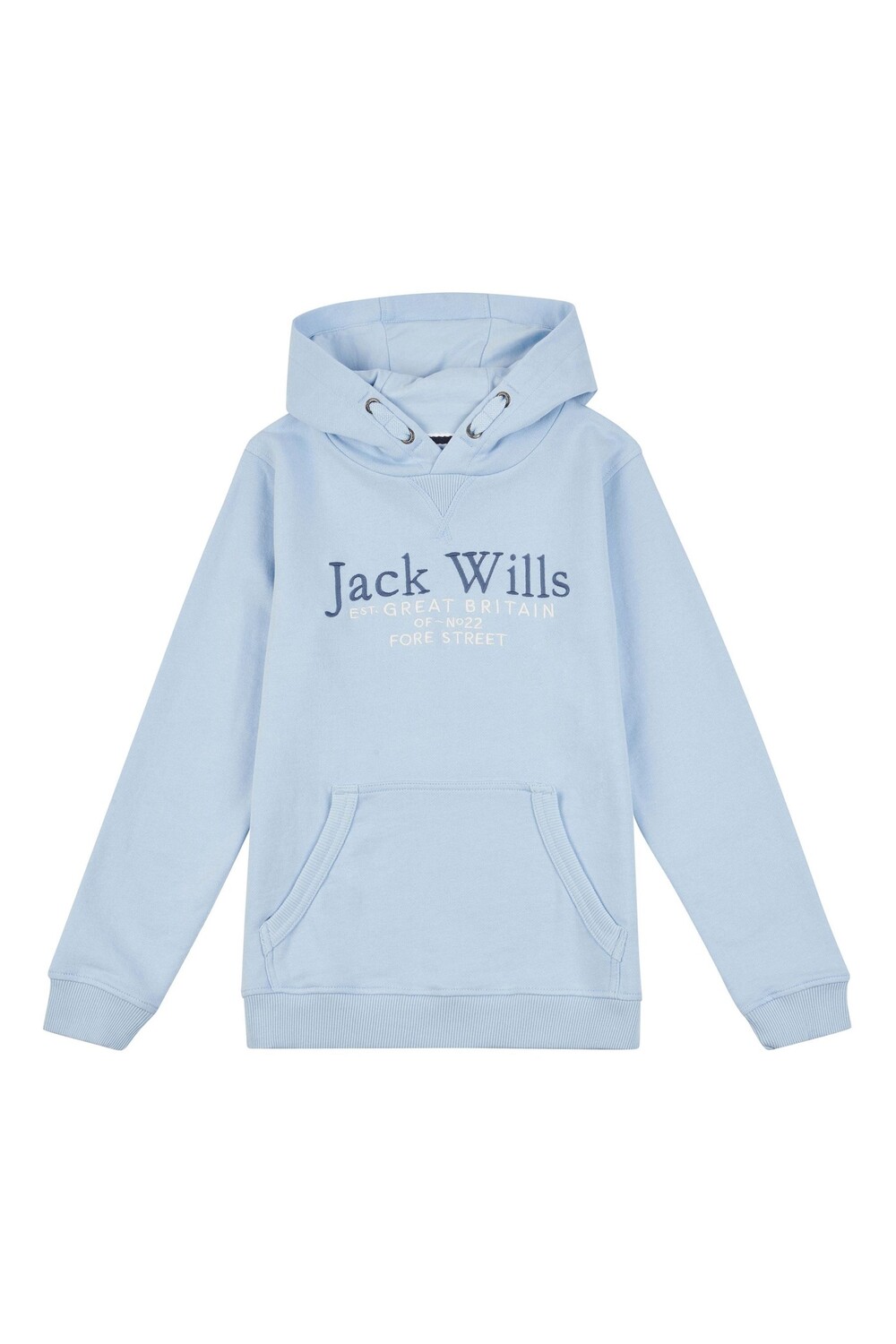 

Худи Lb синего цвета с надписью Jack Wills, синий