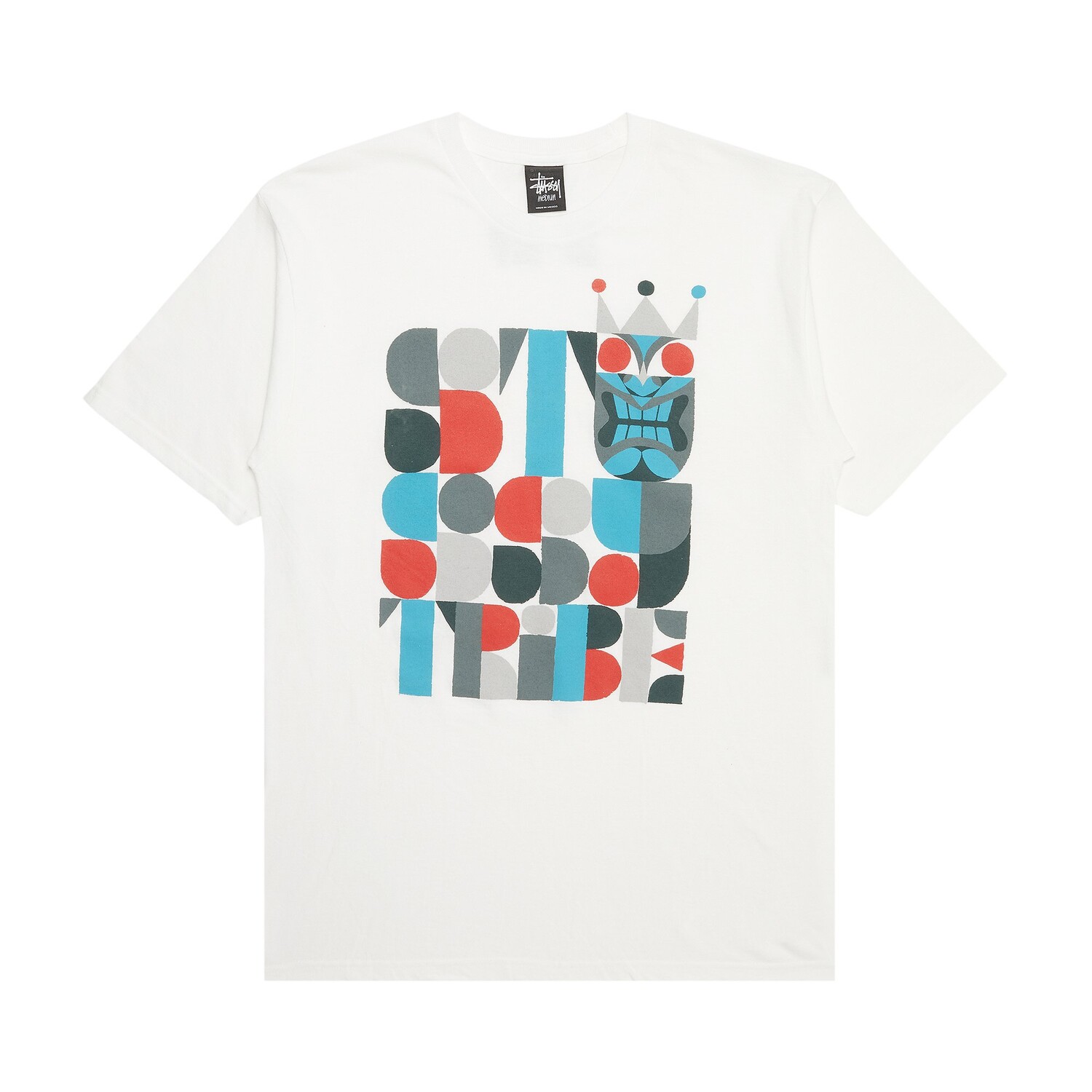 

Футболка Stussy Tiki Tribe Белая, Белый