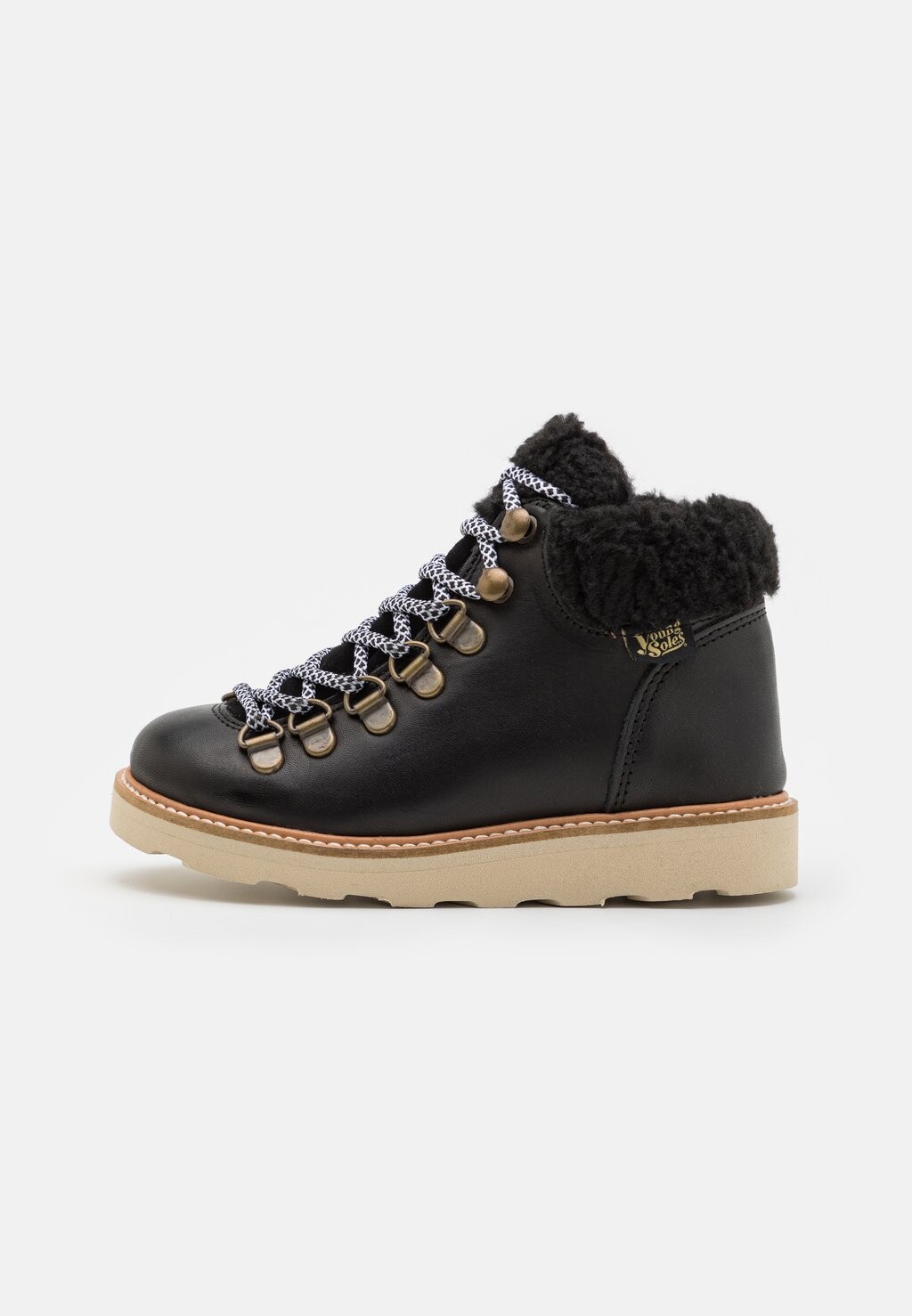 

Ботильоны на шнуровке Eddie Hiking Boot Unisex Young Soles, черный