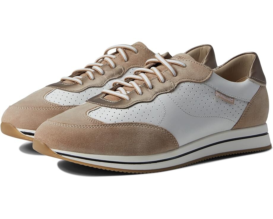 

Кроссовки Mephisto Laurena, цвет Light Sand Velcalf Premium