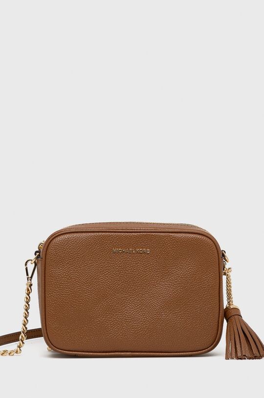 

Кожаная сумочка 32F7GGNM8L MICHAEL Michael Kors, коричневый