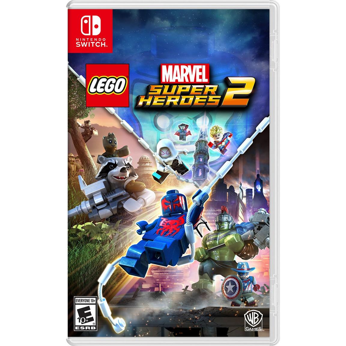 Видеоигра LEGO Marvel Super Heroes 2 - Nintendo Switch набор lego marvel super heroes 2 [ps4 русские субтитры] оружие игровое нож кунай 2 холодное пламя деревянный