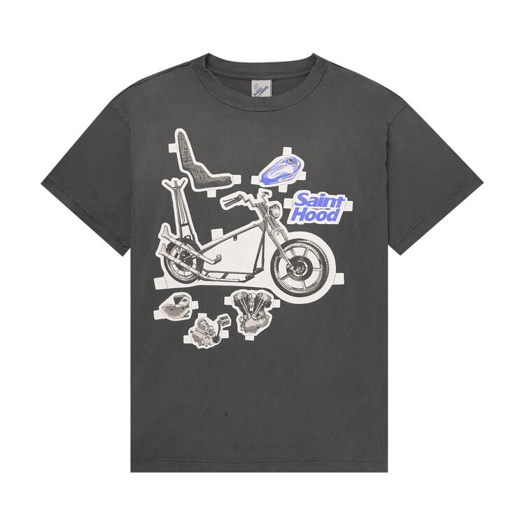 

Футболка Saint Michael Bike 'Black', черный