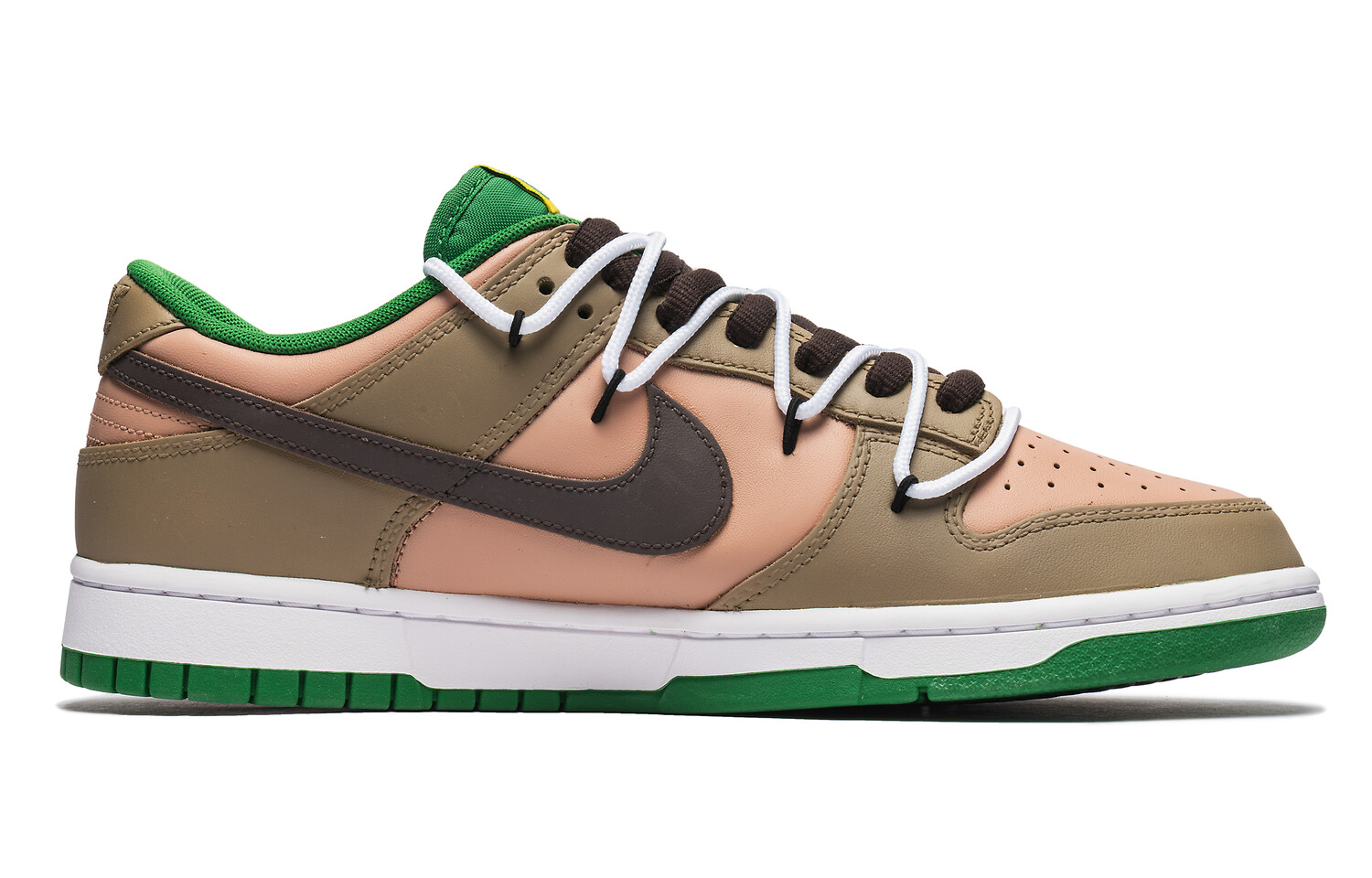 

Кроссовки для скейтбординга Dunk мужские низкие коричневые Nike, Коричневый, Кроссовки для скейтбординга Dunk мужские низкие коричневые Nike