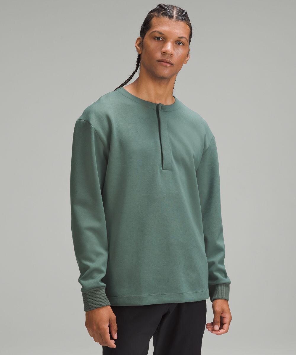 

Футболка Softstreme оверсайз с длинными рукавами Lululemon, зеленый