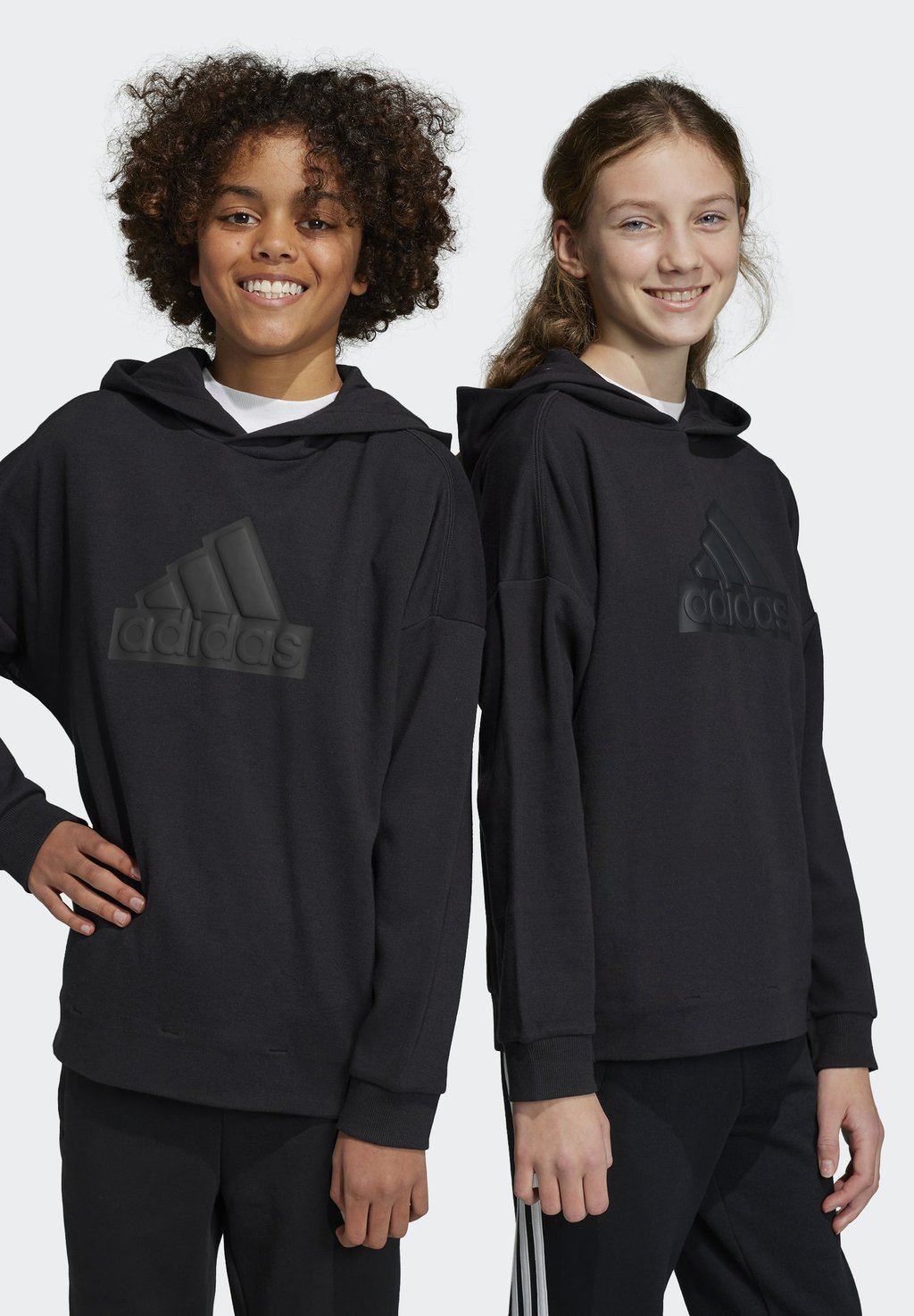 Толстовка Hd Logo Adidas, цвет black black