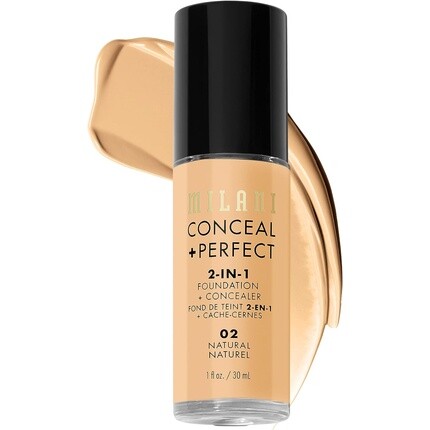 

Milani Conceal + Тональный крем Perfect 2-в-1 + Консилер Sand Beige