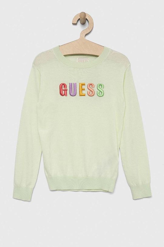 Детский свитер Guess, зеленый