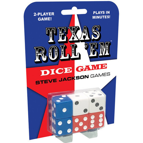 

Настольная игра Steve Jackson Games Texas Roll 'Em Dice Game