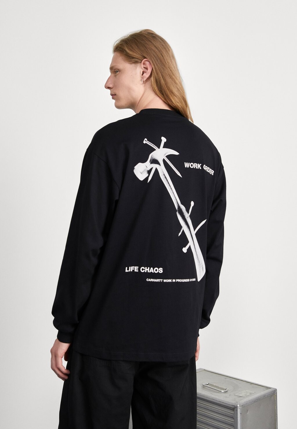 

Топ с длинными рукавами HAMMER Carhartt WIP, цвет black