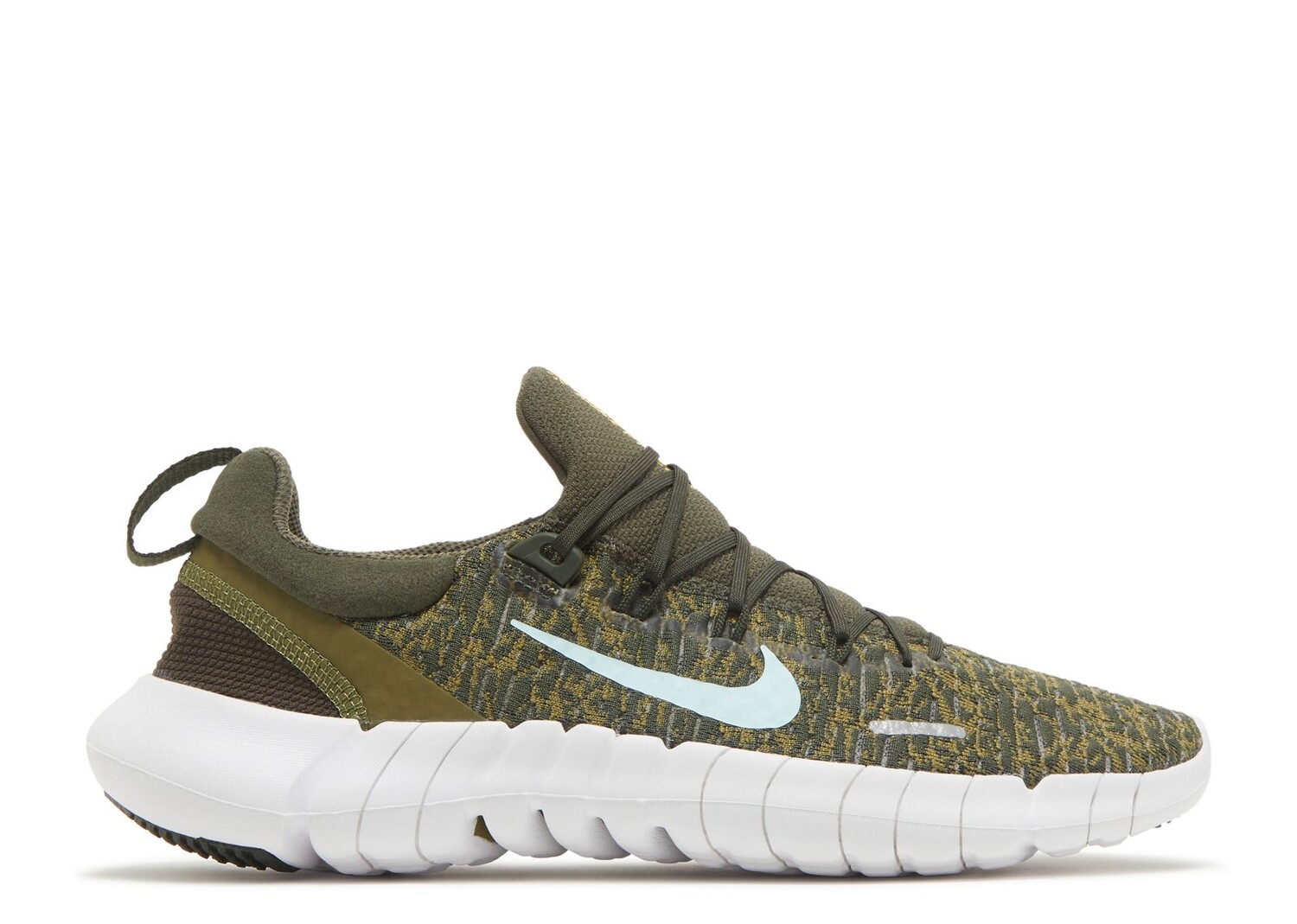 

Кроссовки Nike Free Run 5.0 Next Nature 'Cargo Khaki', зеленый