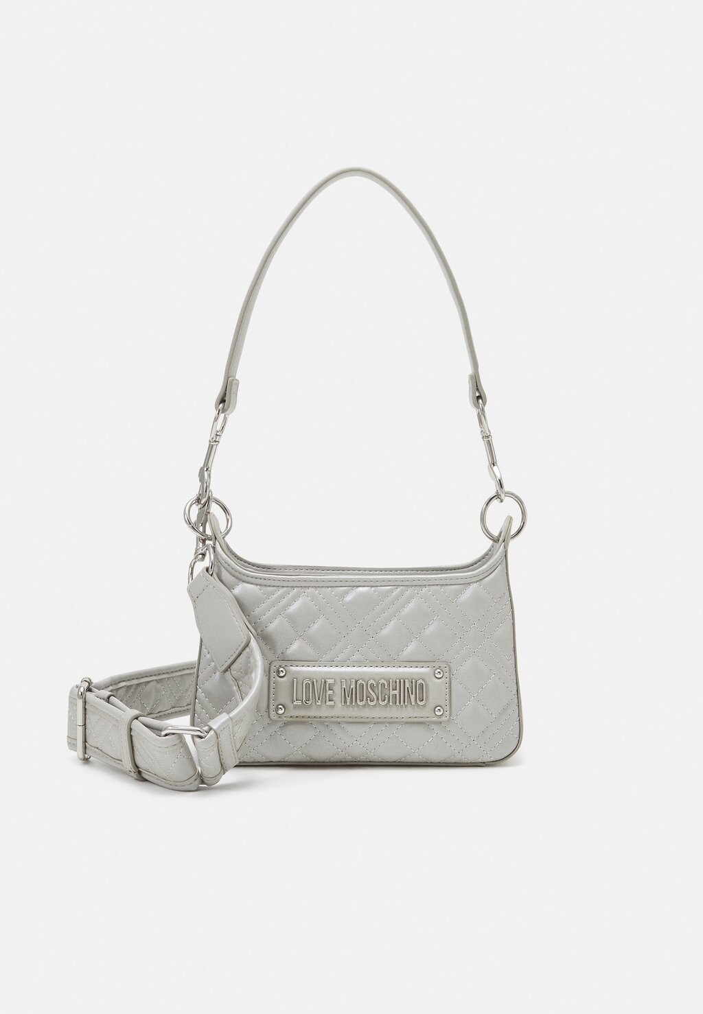 

Сумка Love Moschino СТЕГАНАЯ СУМКА, цвет silver coloured