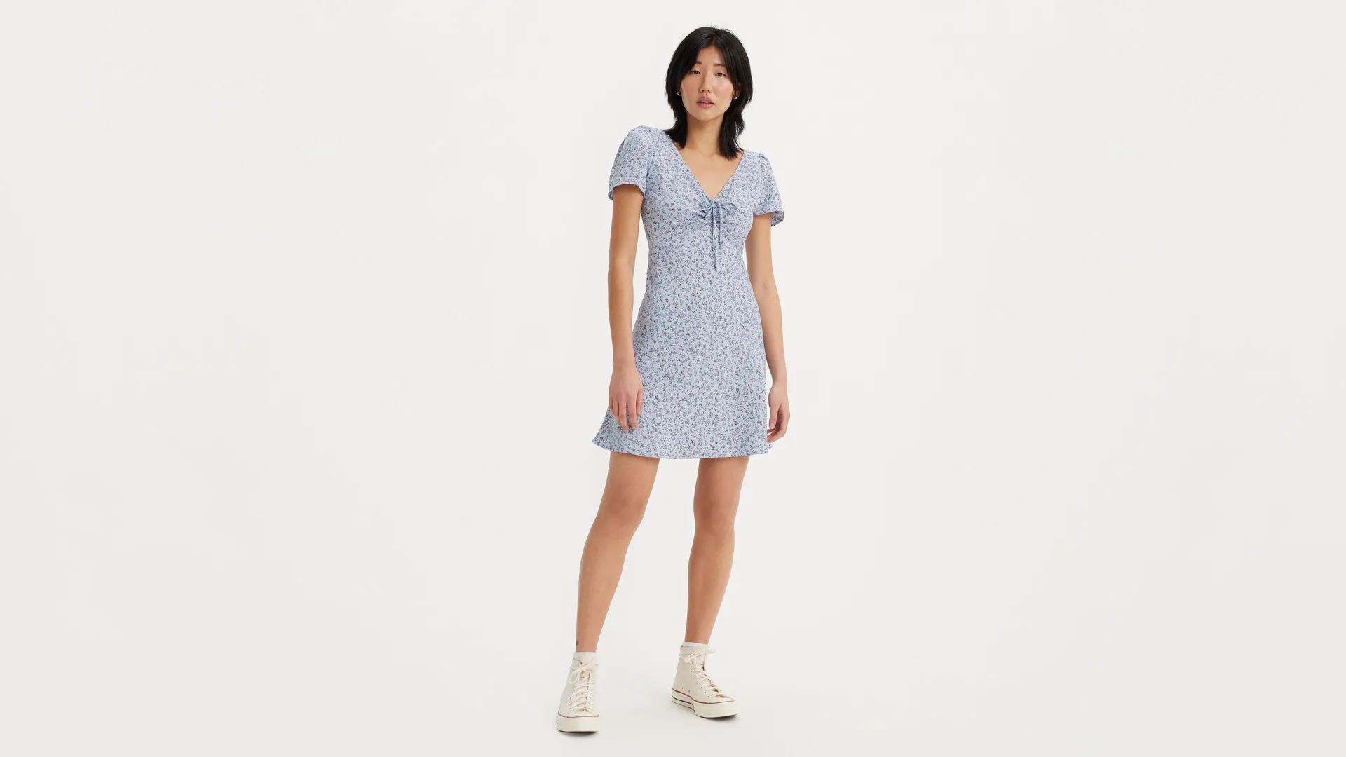 

Платье мини Delray с короткими рукавами Levi's, мультиколор