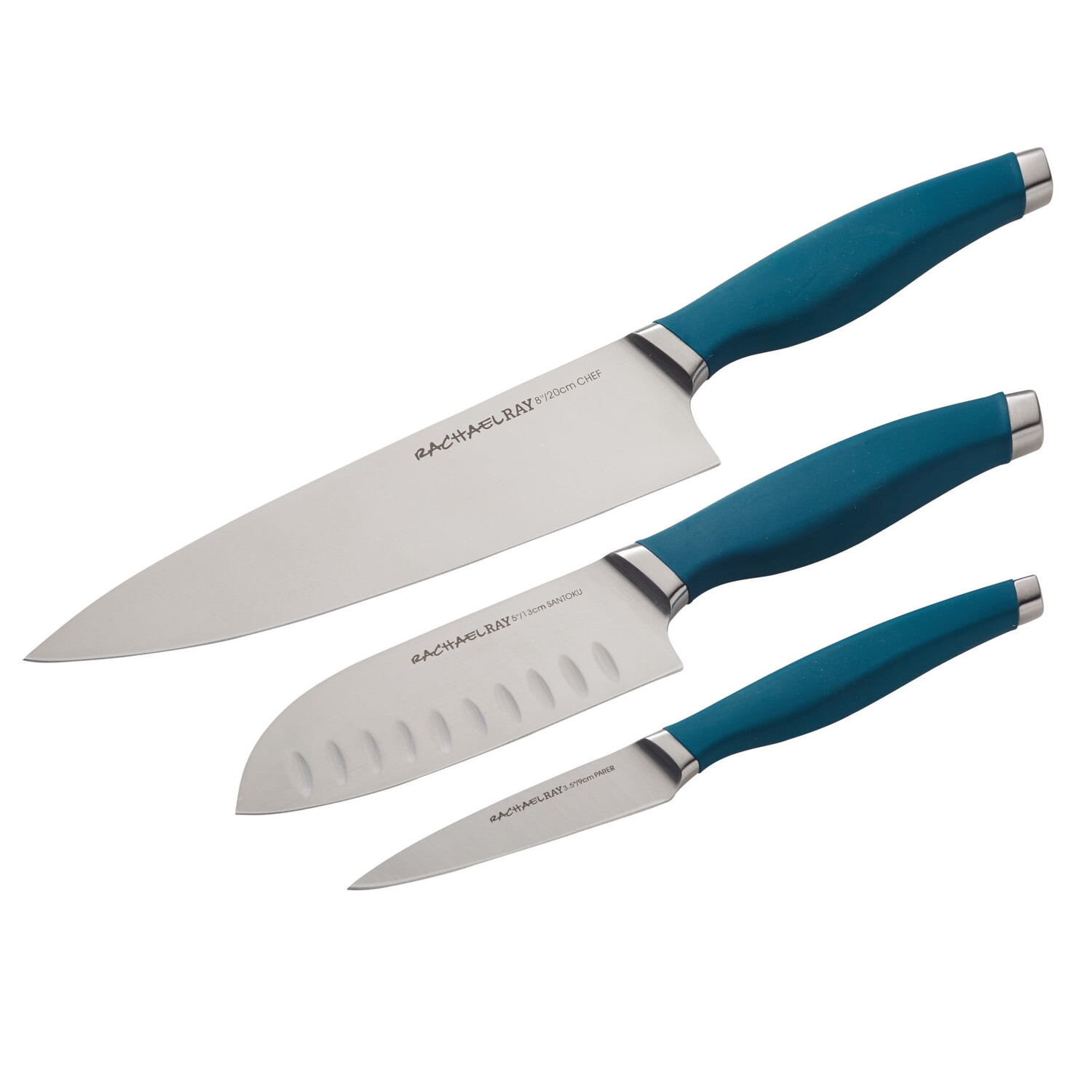 

Набор японских ножей Rachael Ray Cutlery, бирюзовый