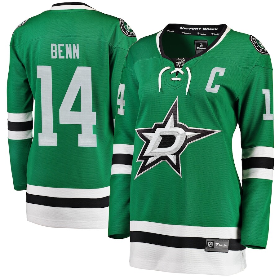 

Джерси Fanatics Branded Dallas Stars, зеленый