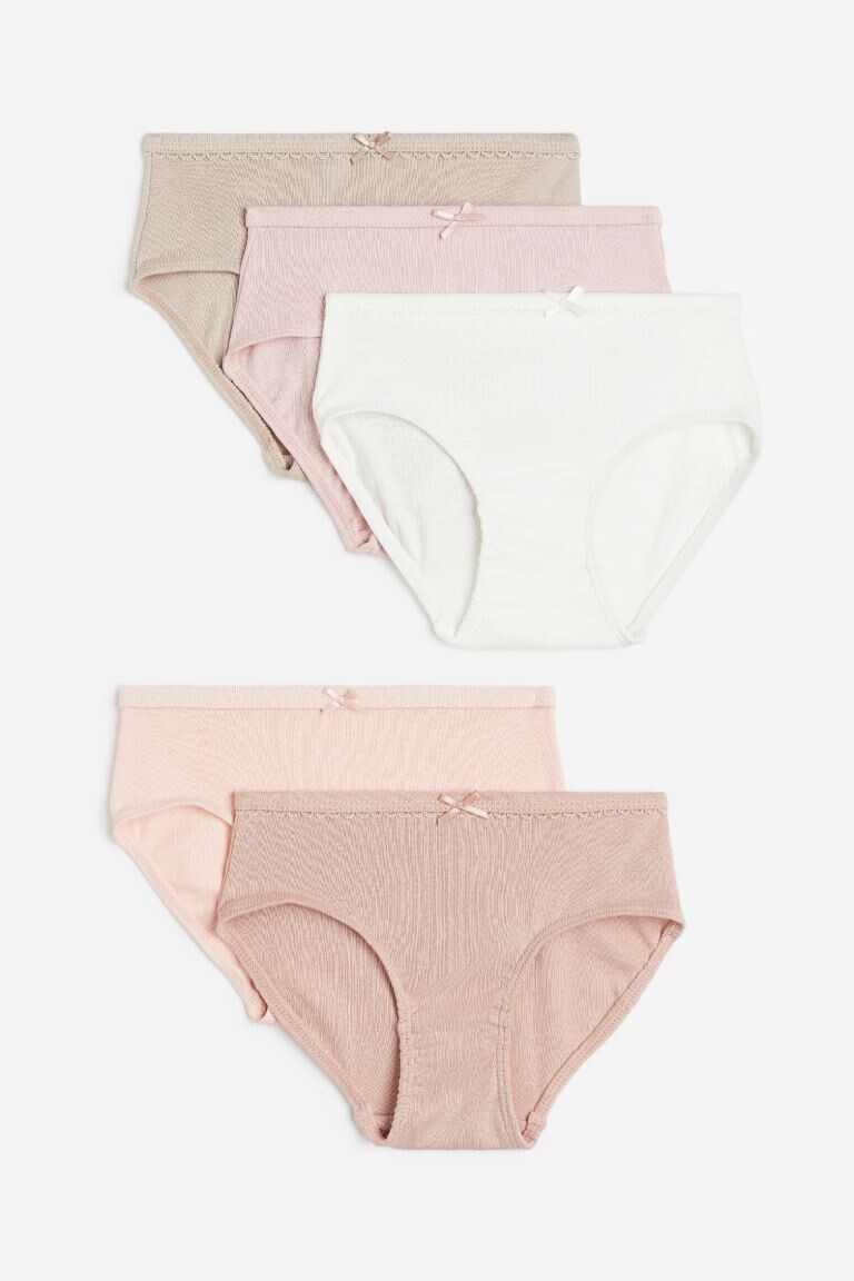 

Хлопковые трусики из пяти предметов H&M