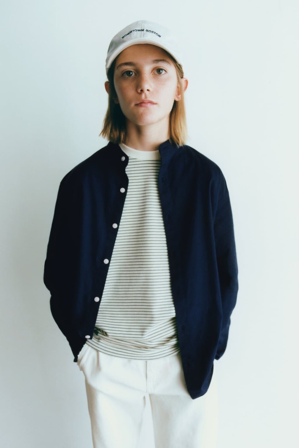 

Джинсы мешочного кроя ZARA, экрю
