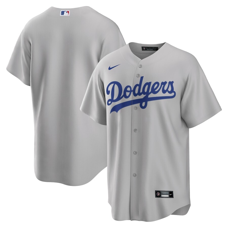 

Джерси Nike Los Angeles Dodgers, серый