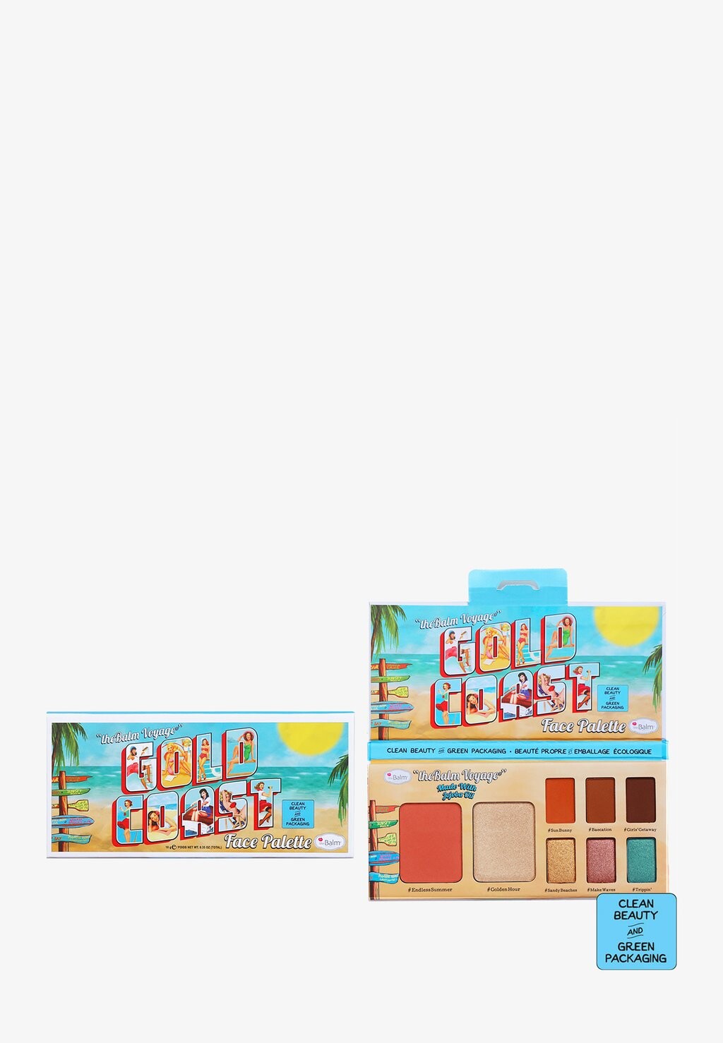 

Тени для век Thebalm Voyage- Gold Cast Palette the Balm