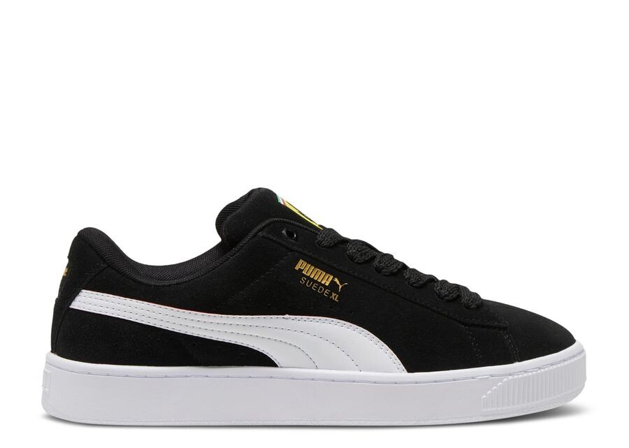 

Кроссовки Puma Scuderia Ferrari X Suede Xl 'Black White', черный