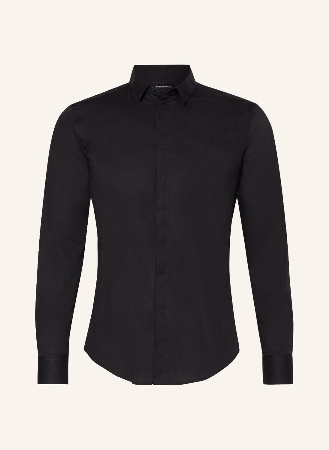 

Рубашка EMPORIO ARMANI Extra Slim Fit, черный