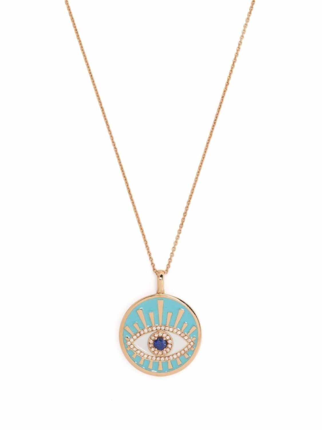 

Колье Evil Eye из розового золота с бриллиантами Monan, розовый