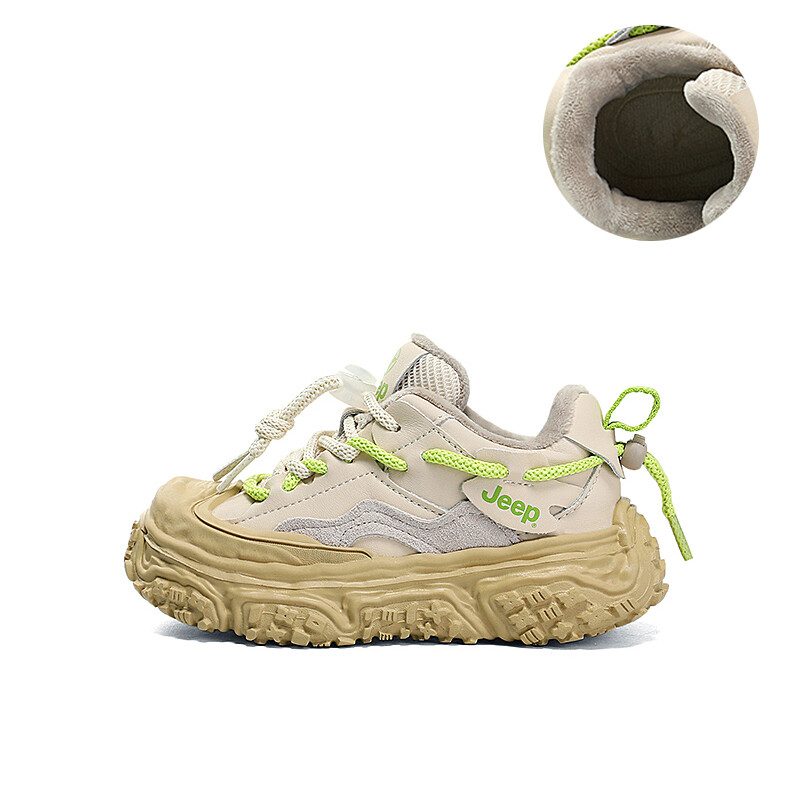 

Кроссовки Jeep Kids Lifestyle Shoes Kids Low-top Khaki, хаки