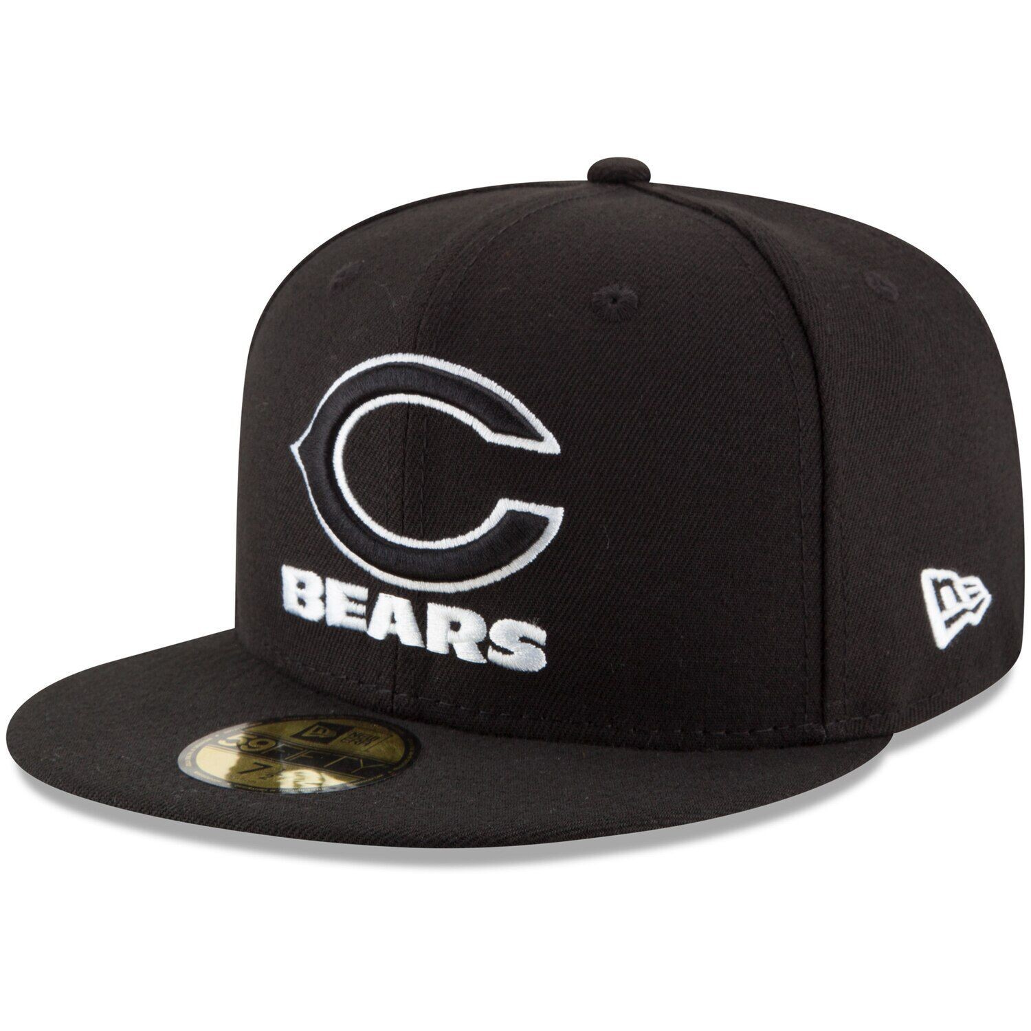 

Мужская приталенная шляпа New Era Black Chicago Bears B-Dub 59FIFTY