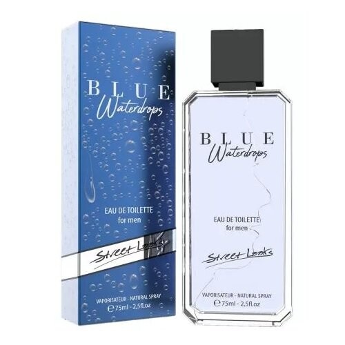 

Туалетная вода-спрей Blue Waterdrops, 75 мл Street Looks