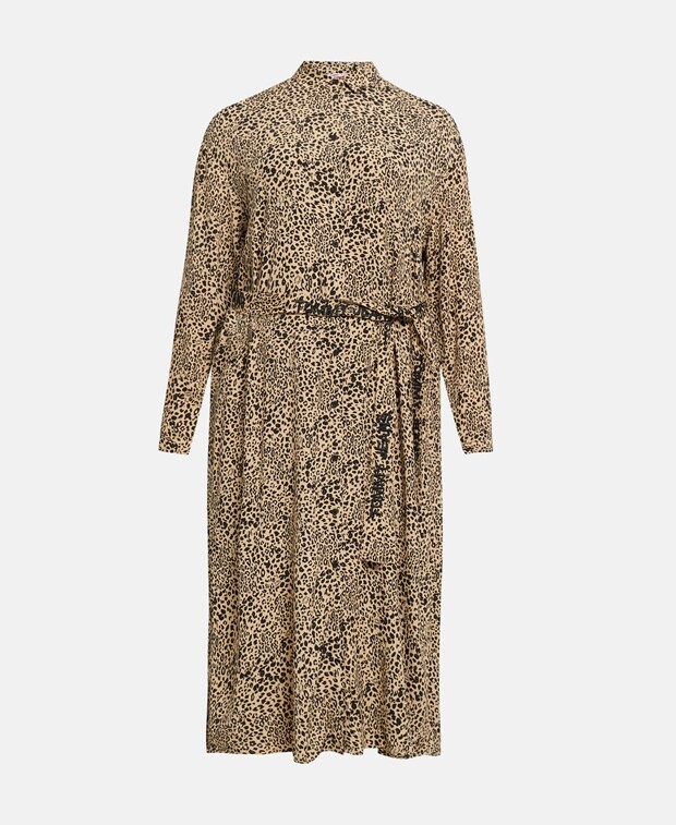 

Длинное платье Tommy Hilfiger Curve, коричневый