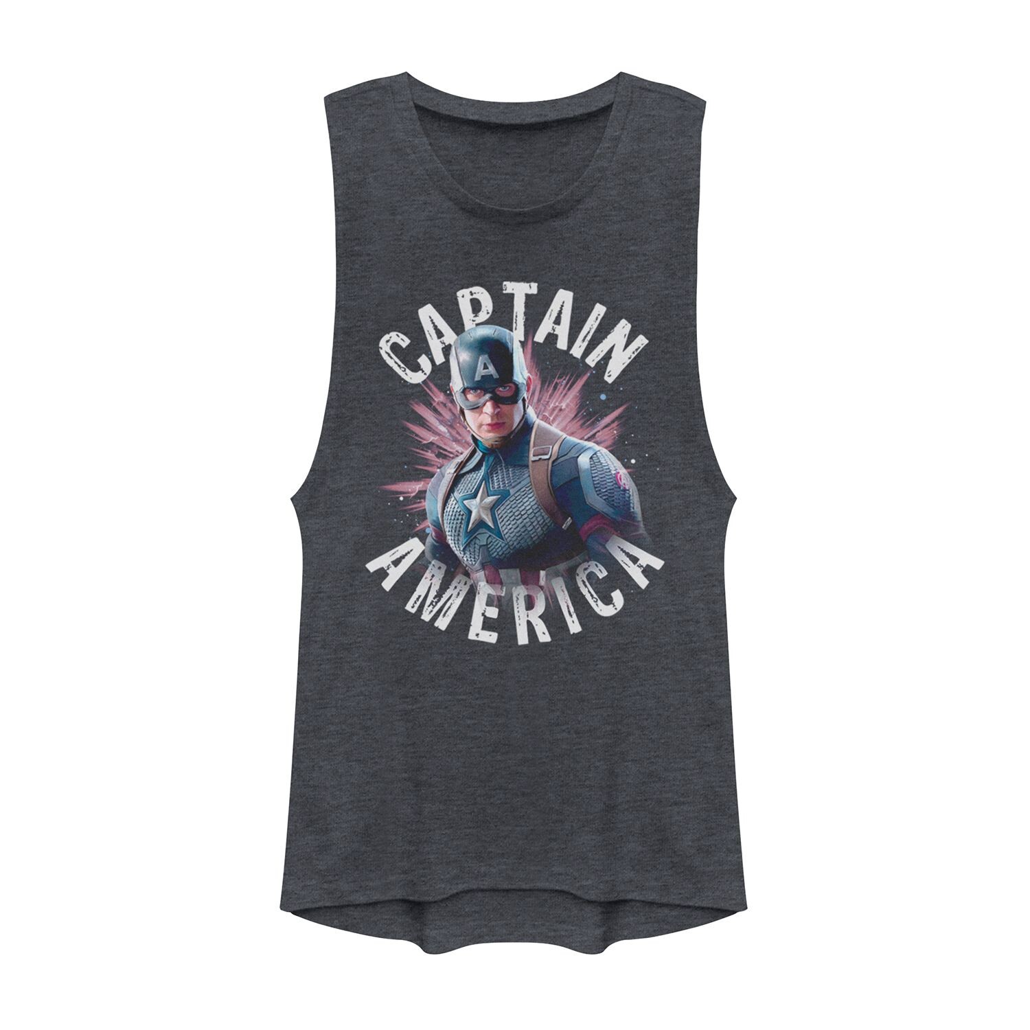 

Юниорский Marvel Avengers Endgame Капитан Америка Space Burst Muscle Tank