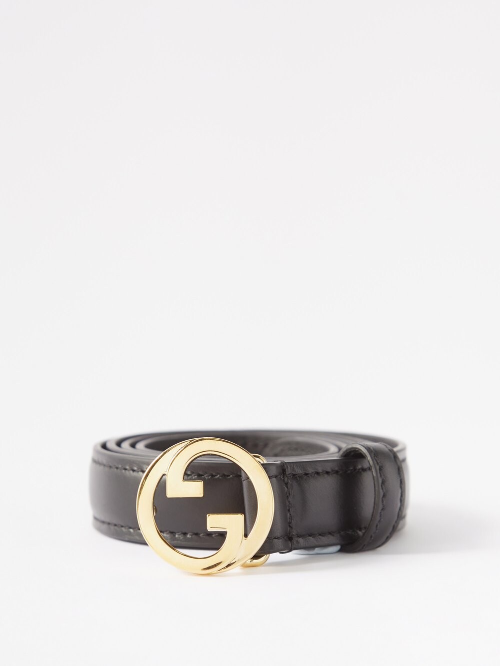 

Кожаный ремень new blondie с логотипом gg Gucci, черный