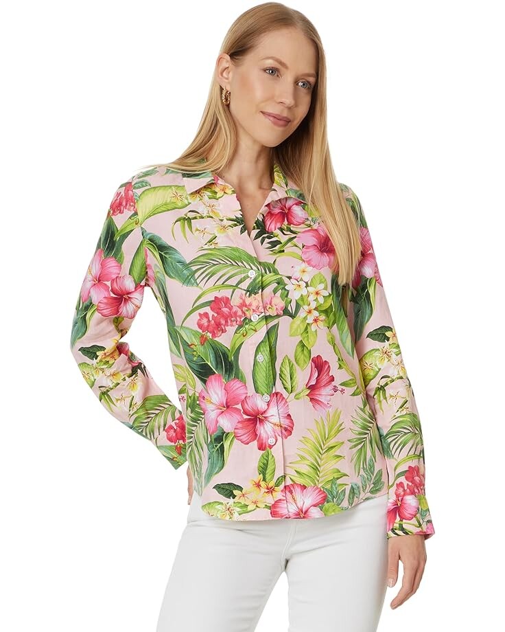 

Рубашка Tommy Bahama Grand Villa LS, цвет Malibu Peach
