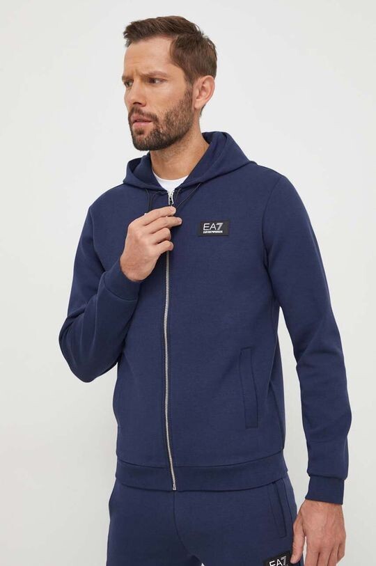 

Фуфайка EA7 Emporio Armani, темно-синий