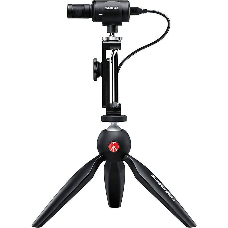 

Микрофон Shure MOTIV MV88+ Video Kit with iOS / USB Condenser Microphone