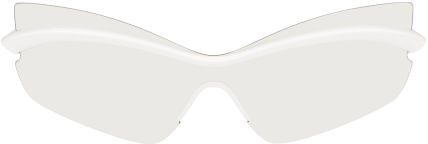 

Белые солнцезащитные очки MYKITA Edition MMECHO004 Maison Margiela