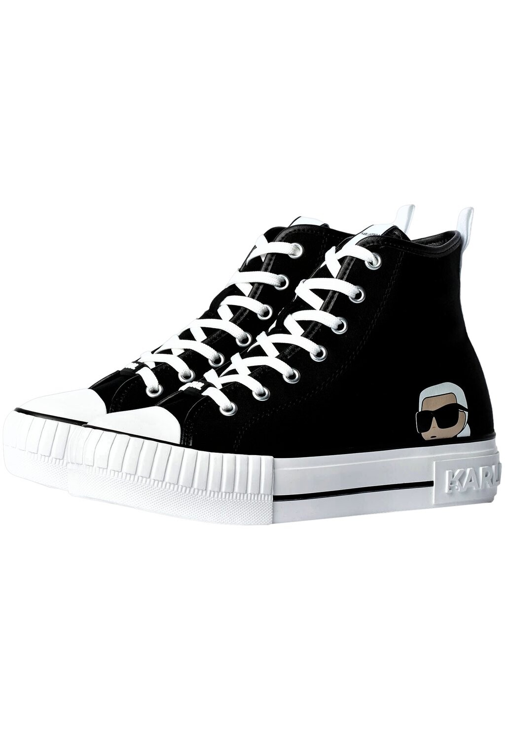 

Высокие кроссовки KARL LAGERFELD, черный