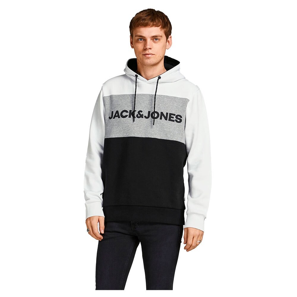 

Толстовка Jack & Jones Hooded Logo, серый