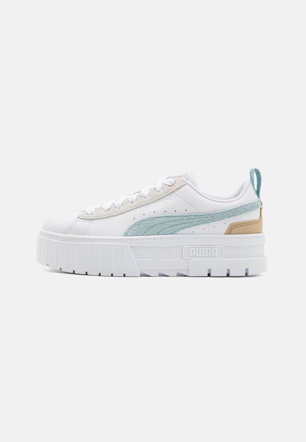 

Кроссовки низкие MAYZE MIX Puma, цвет white/turquoise surf
