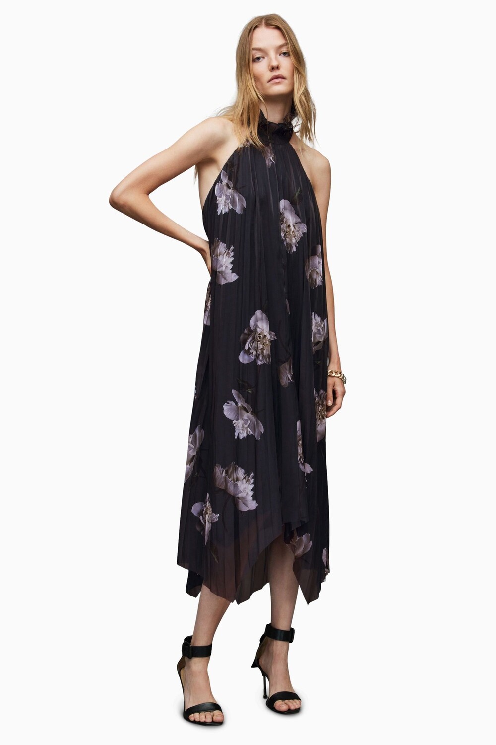 

Серое платье AllSaints Alaya Cordelia All Saints, серый