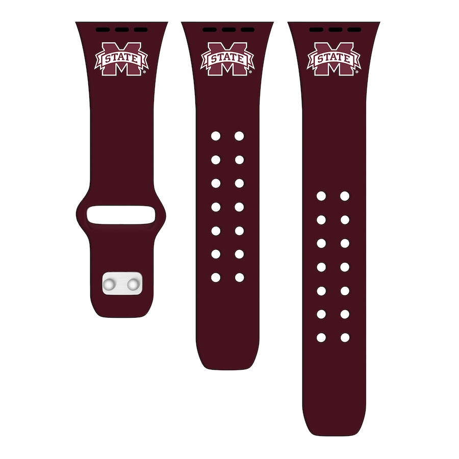 

Ремешок для часов Affinity Bands Mississippi State Bulldogs, бордовый