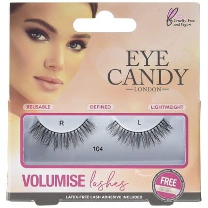 

Объем накладных ресниц 104–100 г, Eye Candy