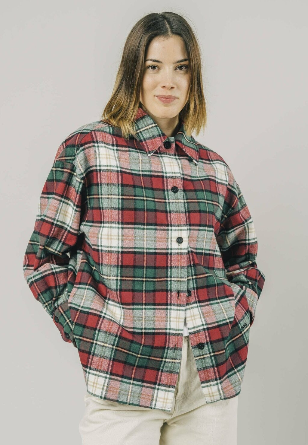 

Рубашка Brava Fabrics в клетку, мультиколор